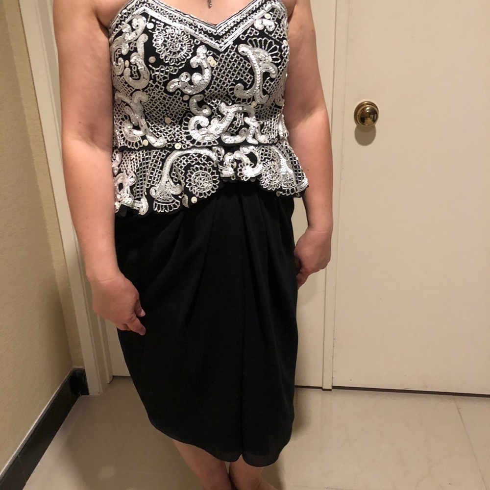 Beaded cocktail dress